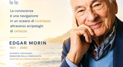 Ci ha lasciati Edgar Morin: il pensatore della complessità e della scuola del futuro
